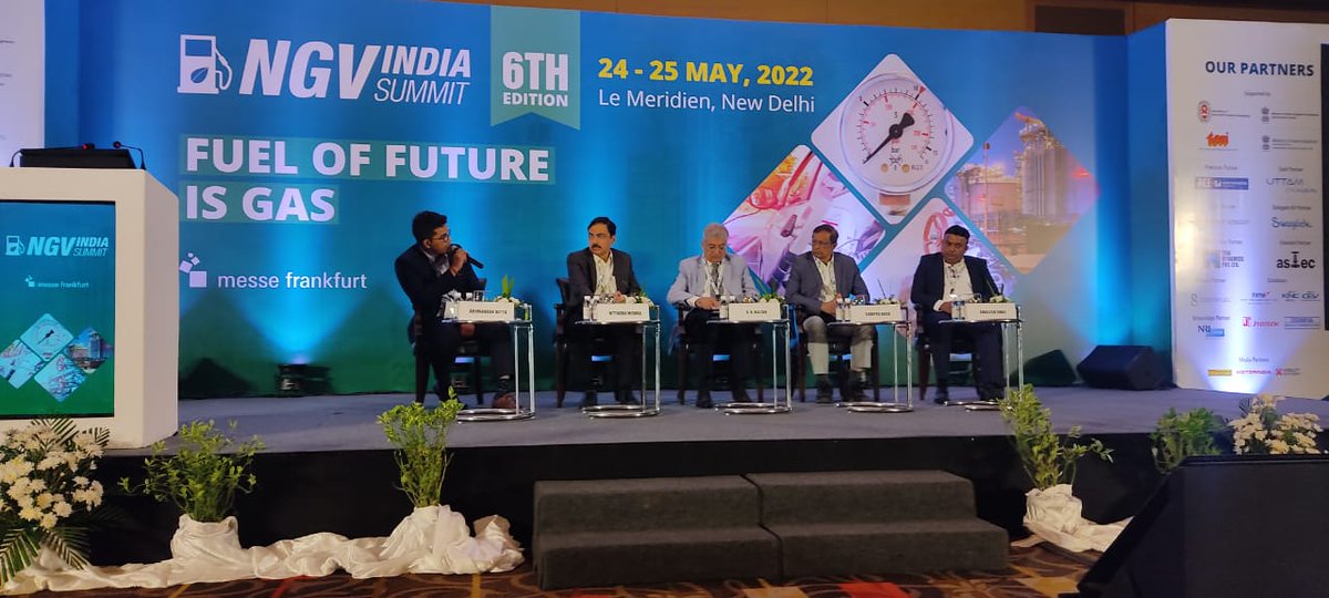 NGV India Summit 2022 ended with an insightful #paneldiscussion on Building the next-gen vehicle story: How to make NGVs reach the forefront of mobility? Key topics included technology innovation and safety standardization in NGV, advances in CNG transportation system & more.
