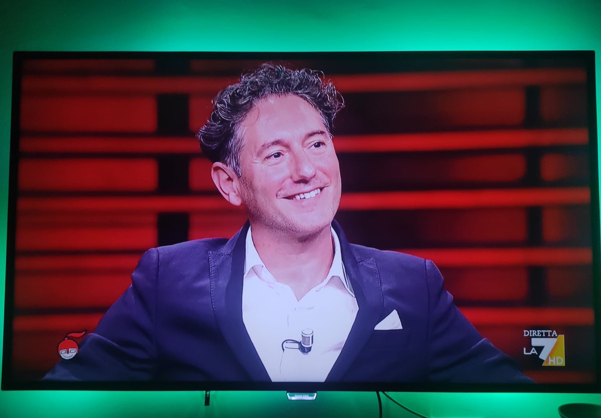 Ieri a #DiMartedi su LA7 a parlare di economia ed a presentare il nuovo libro