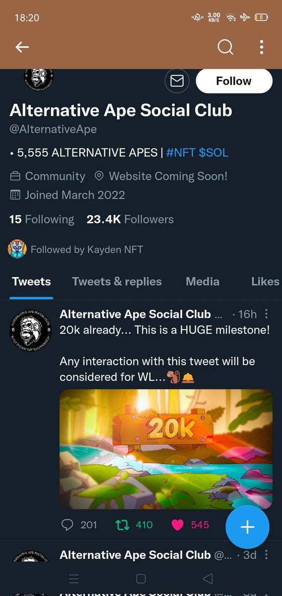 3yyron's tweet photo. @AlternativeApe I hope there is a twitter verification for this. https://t.co/WoYW4T8jft