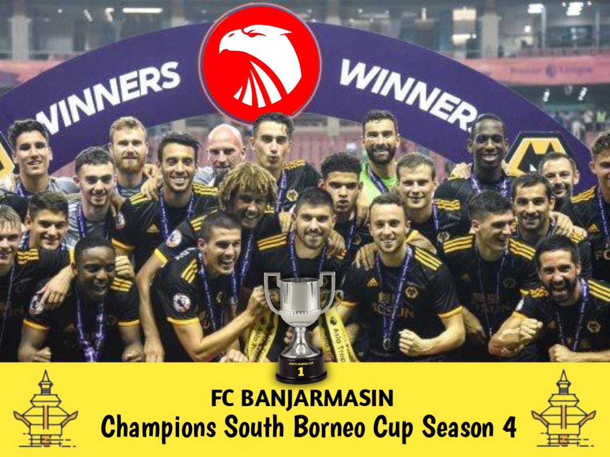 🏆 FC BANJARMASIN 🏆
Juara South Borneo Cup S4
Setelah mengalahkan tim asal Kalimantan Barat North Kayong Dengan AGG 4-2.

<a href="/FC_Banjarmasin/">FC BANJARMASIN</a>
<a href="/northkayong/">NORTH KAYONG</a>
#BekantanHamuk