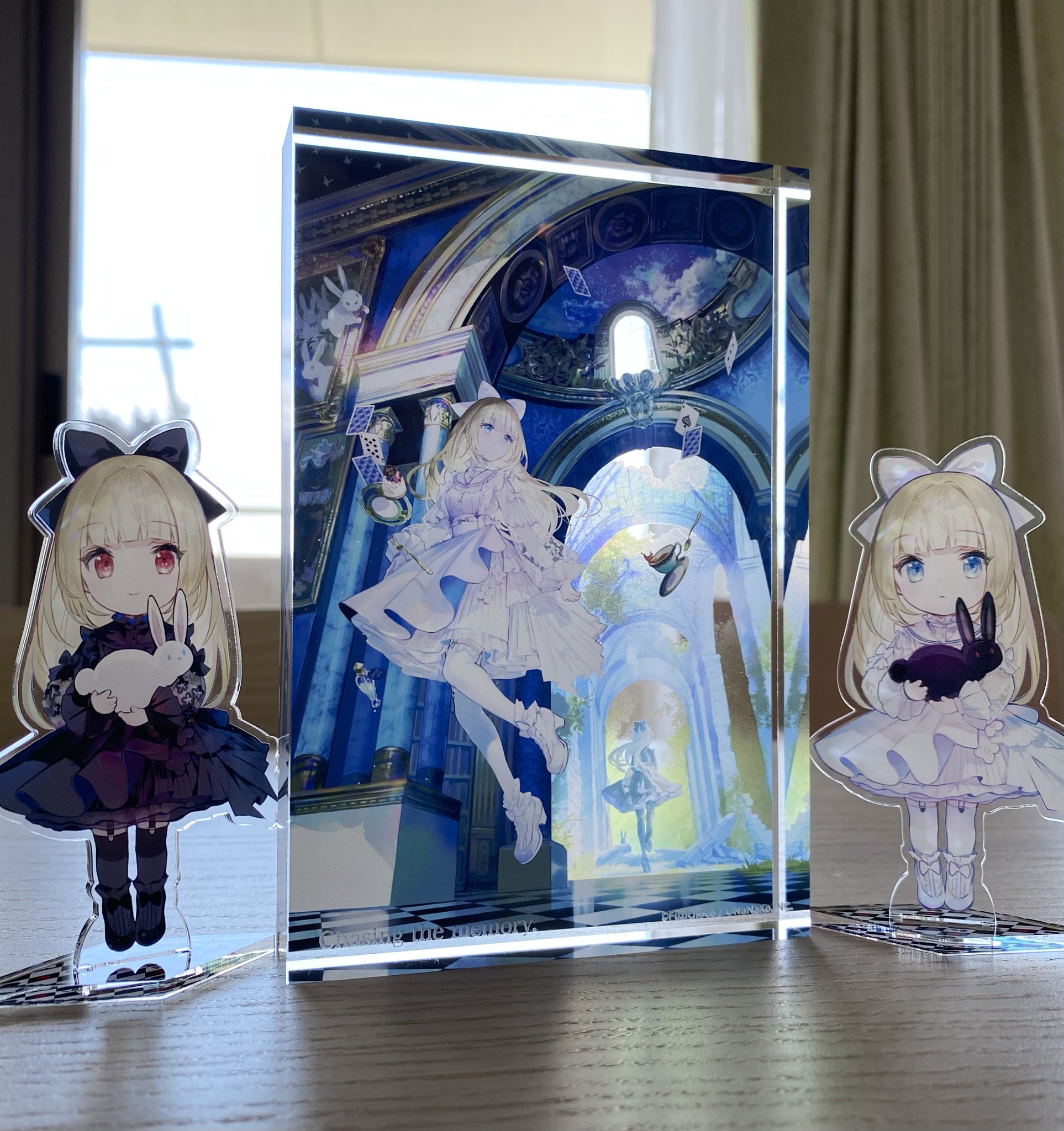 藤ちょこアクリルオーナメント：魔女と彩の庭(M)