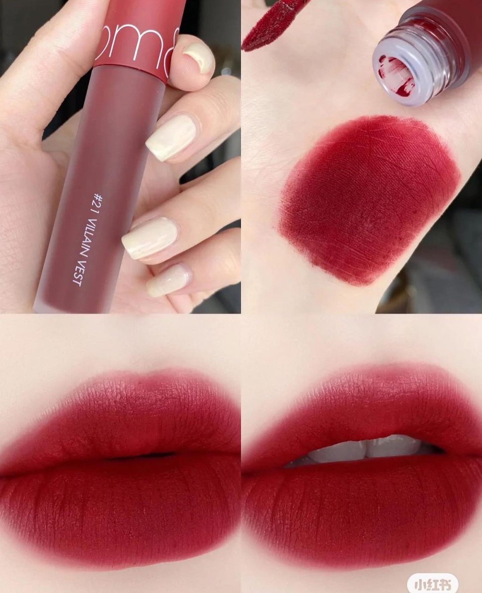 anyongstore's tweet photo. — #อันยองพร้อมส่ง 
rom&amp;nd zero velvet tint🍒✨
ทาเเล้วสวยละมุนมากกก เนื้อลิปตัวนี้คือดีต่อใจมากกก เพราะเป็นเนื้อเวลเวท มีความครีมมี่เกลี่ยง่ายสุดๆ เบาสบายปาก ให้ฟินิชเเบบกำมะหยี่ ไม่เเห้งไม่ตกร่องระหว่างวันเเน่นอนค่า

No. 01 - 25 ( 08 / 15 / 16 / 17 หมด )

ราคา : 290.-

#romand https://t.co/Tdm816Mye8