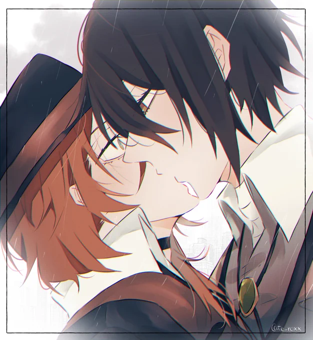 そういえば過ぎちゃったけどキスの日再掲
太中🤕🎩 