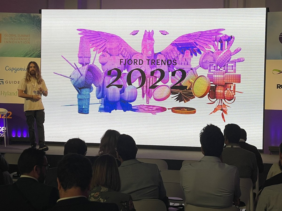 PGonzalezDuran's tweet photo. Desde Fjord, Alex Campos nos cuenta en el #GSII22 las tendencias que ayudarán a reforzar la relación con los clientes, las opciones y algunas sugerencias de cara a impulsar ese rol de confianza y credibilidad con los consumidores https://t.co/iihgmob8iX