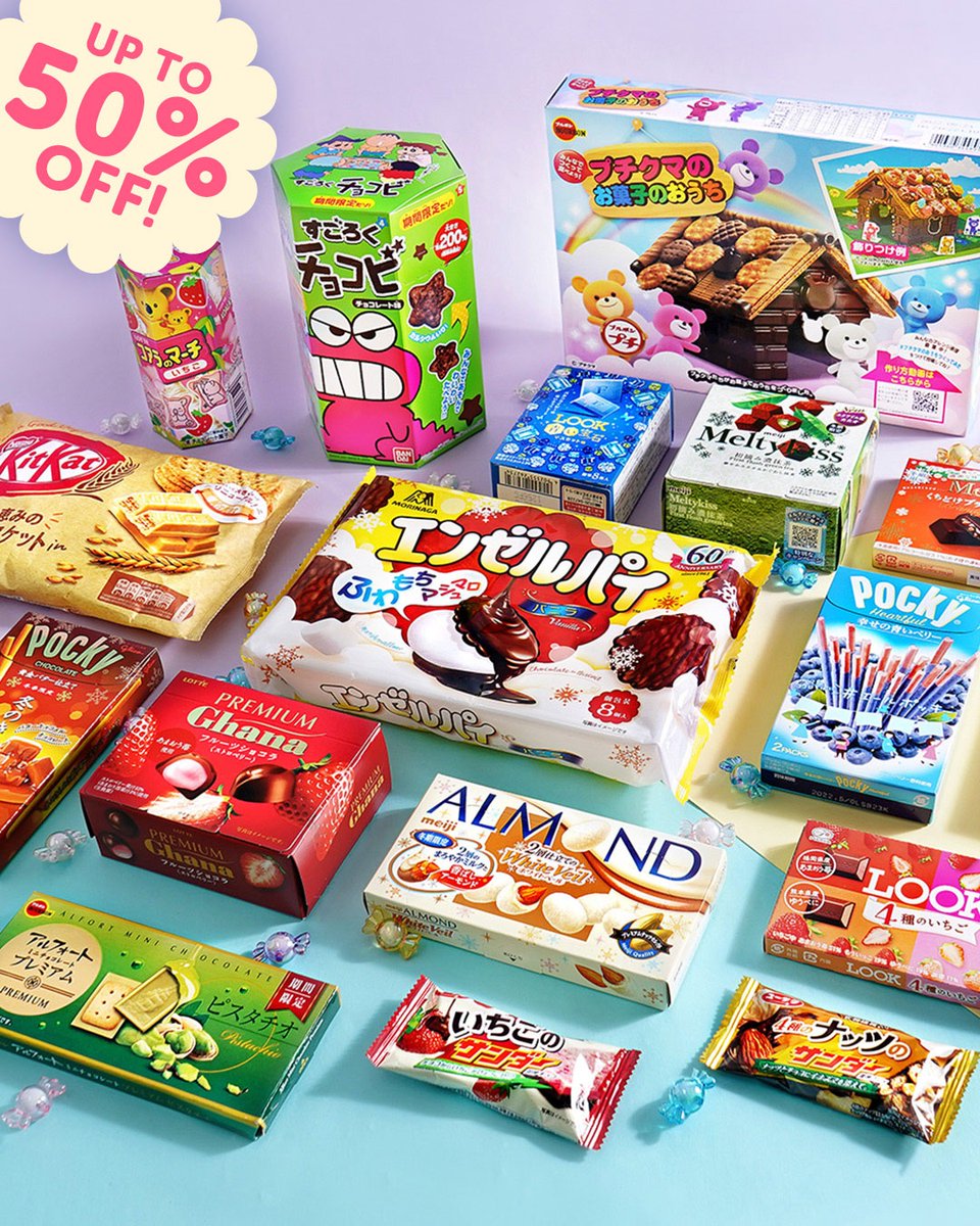 JapanCandyBox's tweet photo. π¬ Japan Candy Store's SNACK SALE! π¬ Only 1 more week! π₯ Get your favorite Japanese treats up to 50% OFF! β οΈ Including chocolates, cookies & biscuits & more. π Worldwide Shipping is FREE for all orders US$40+! πππ» https://t.co/Grd1LWH4Yw
#snackhaul #snacksale #japanesesnacks https://t.co/Sum8IzOhg7
