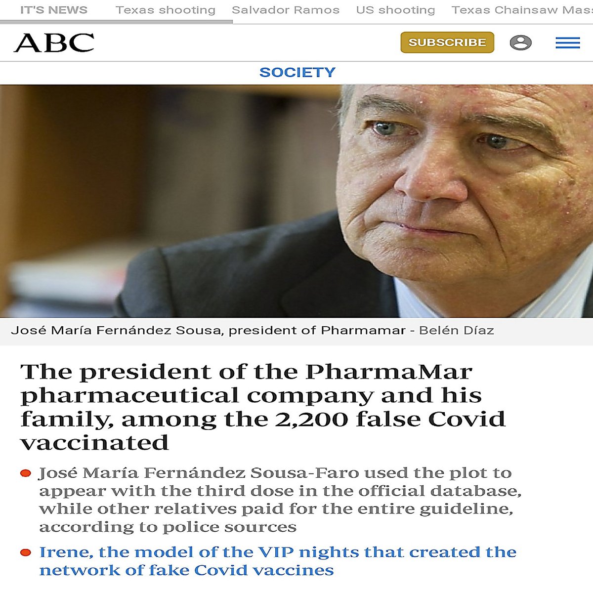 #Spain #EU 
"Spain 🇪🇸 Boom 💣 Slowly, but surely, The Truth is coming out 💣The President of Pharm...