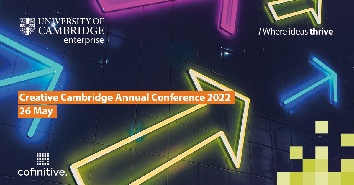 Tomorrow I'll be at <a href="/UCamEnterprise/">Cambridge Enterprise</a> Creative Cambridge with <a href="/_GemmaDorling/">Gemma Dorling</a>  I'm looking forward to lots of conversation and finding out how we can support new projects through our connections and expertise.
#BEcofinitive #CreaTech
