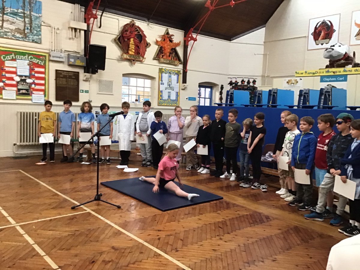 ClaphamTerrace1's tweet photo. Year 4 performed their class assembly this morning. They were all brilliant! Thank you to everyone who came to watch. #collaborativelearners https://t.co/14PX1dIq64