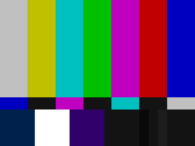 3yyron's tweet photo. @memeland I want SMPTE color bars on tv when there is nothing to play. 
#memelandtraits https://t.co/TdtiAeGIZD