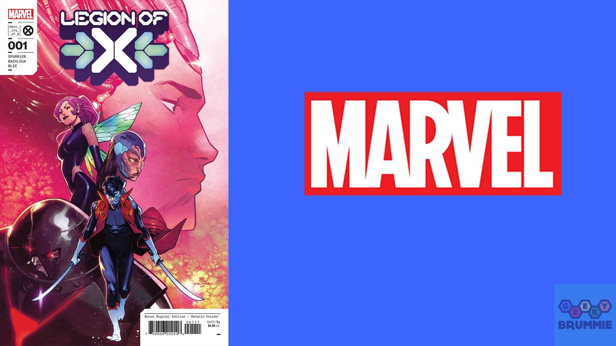 GeekyBrummie's tweet photo. Next up on the #PullList is #LegionofX #1 by @sispurrier @Janbazaldua67 @Toonfed and @dike_ruan from @Marvel - I loved #WayofX and Spurrier is one of the most exciting writers out there - I have high hopes for the return of #Nightcrawler and #Legion ^KB https://t.co/R9iZezsUSR https://t.co/nLpNf1CK1x
