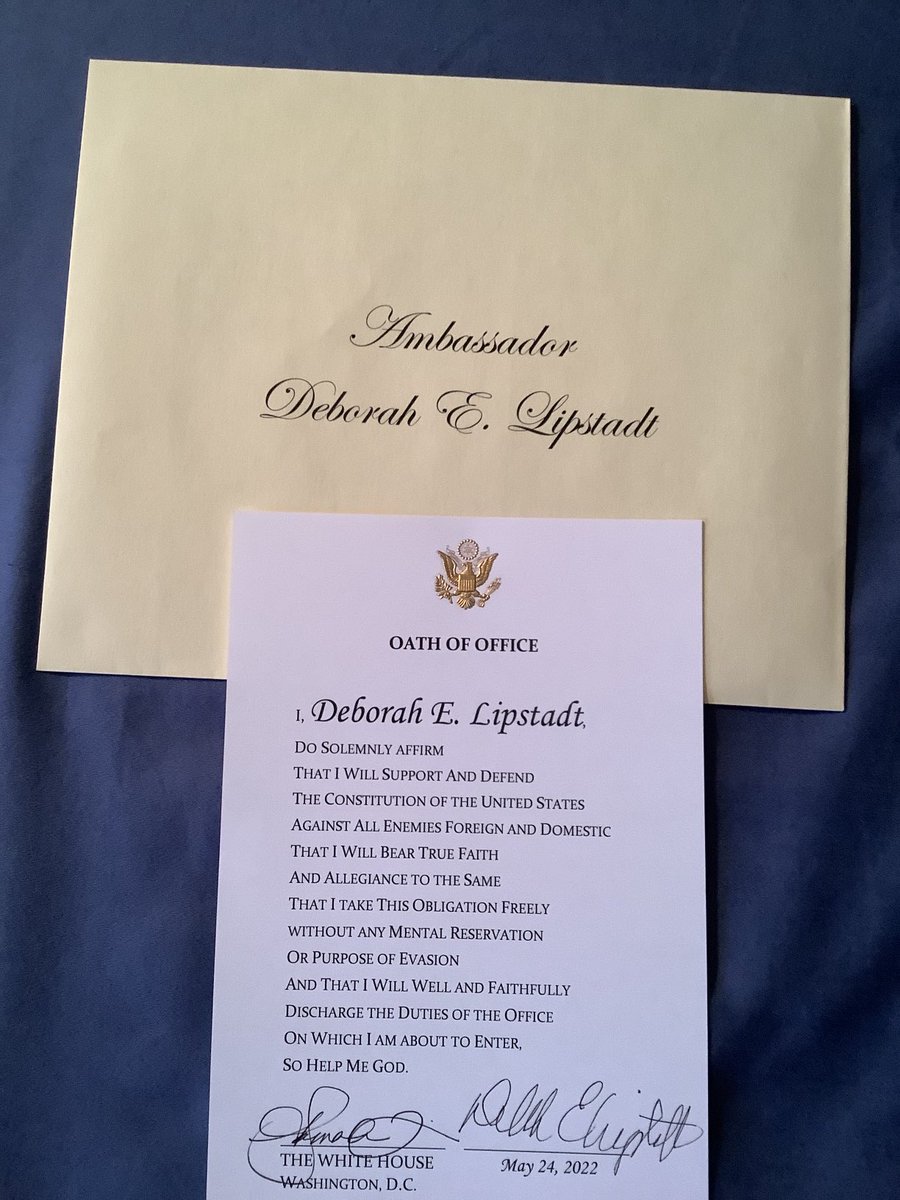 Deborah E. Lipstadt tweet media