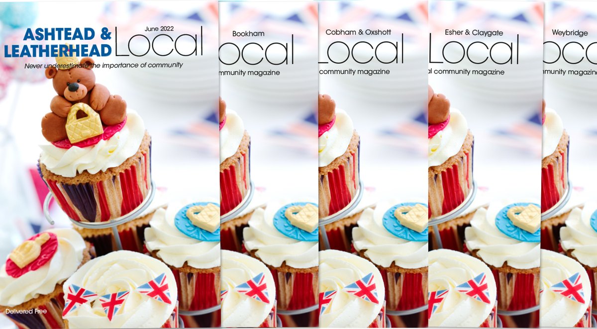 LookLocalMags's tweet image. Check out our June Jubilee issues online now by visiting our website: looklocalmagazine.co.uk #Ashtead #Leatherhead #Bookham #Cobham #Claygate #Esher #Oxshott #Weybridge #LocalEvents