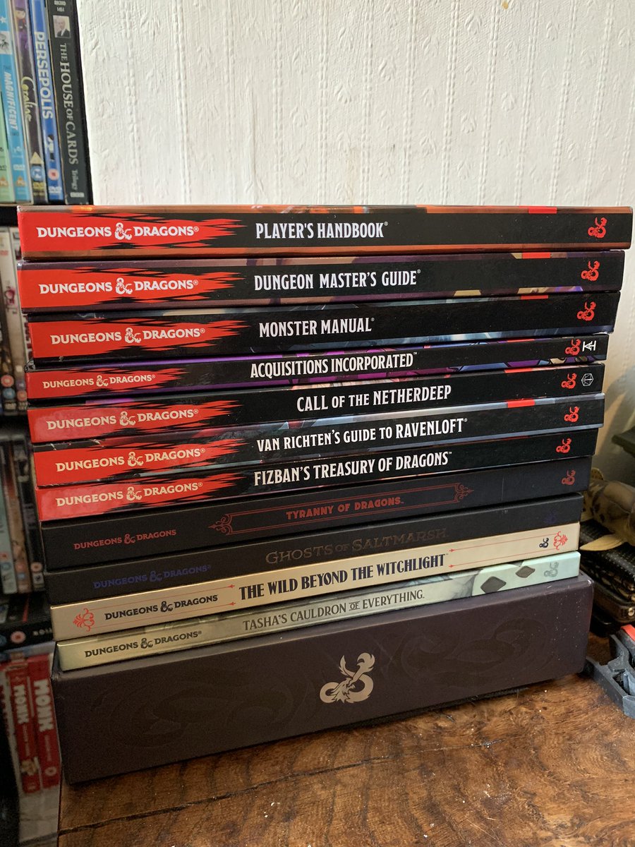 “Get into DND, it’s a cheap hobby,” said the advisor on one shoulder. *sounds of wallet screaming*