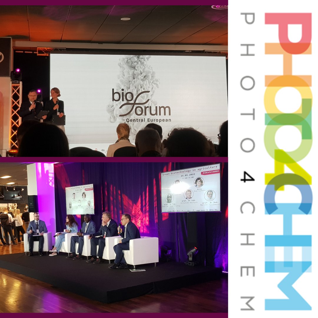 JoannaOrtyl's tweet photo. #CEBioforum2022 Representatives of our team participate in @CE_BioForum where he has the opportunity to meet with representatives of companies and #scientists from the #biotechnology industry.
@Photo4Chem @PhotoHiTech @Jamroz_P @JoannaOrtyl @CE_BioForum https://t.co/BPOpxlrohT