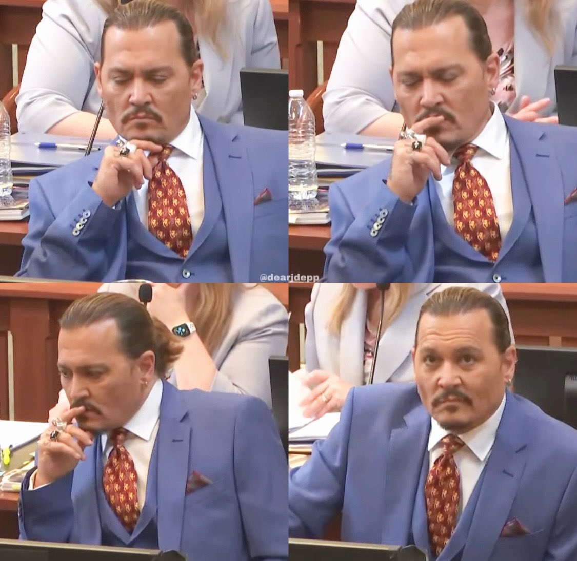 dearjdepp's tweet photo. Johnny yesterday in court
He’s my strength without even knowing🥹 https://t.co/xO7qbf8db7
