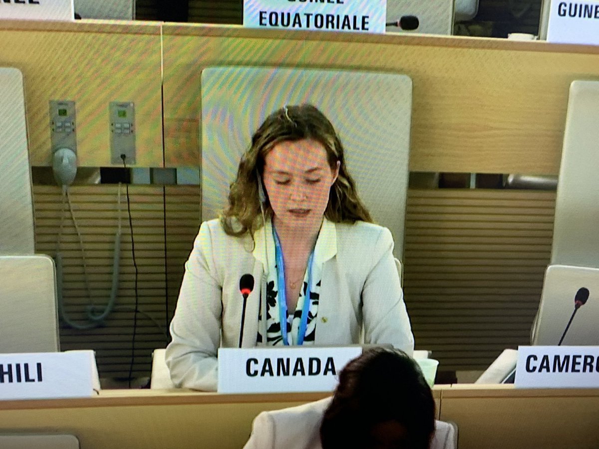 MLMcIsaac's tweet photo. Hearing from #youth delegates is always one of my favorite parts of #WHA : especially when they are from my own country 🇨🇦. @WHO is with and for you! @DrTedros @CanadaGeneva #WHA75 @GHWNYouth #Youth4GG #Youth4Health https://t.co/7MmRcbH4l5