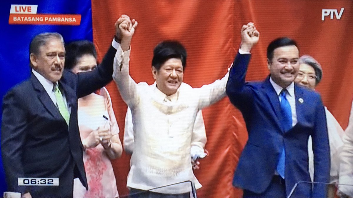 vpsison's tweet photo. BBM-SARA PROCLAIMED!

God bless the Philippines🇵🇭 https://t.co/nagDTO9Lx3