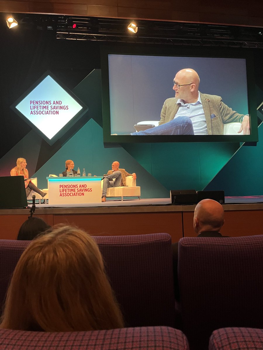 henryhtapper's tweet image. ⁦@darren_philp⁩ and ⁦@AllieFHC⁩ kick off a discussion on spending your pension pot with ⁦@LauraMyers02⁩ chairing. #pensionstogether #plsa2022