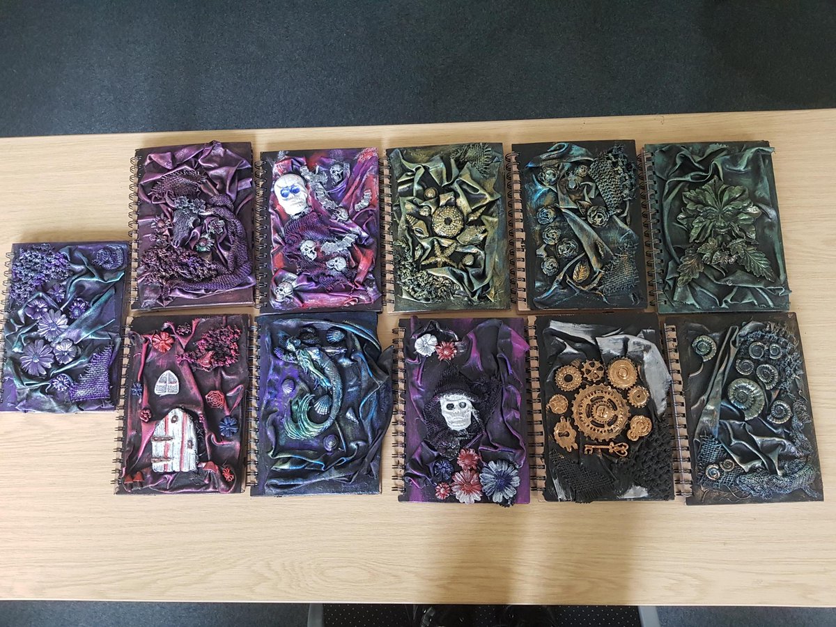 Learners from Exeter Street enjoyed a lovely morning out <a href="/BisHartlepool/">The BIS Hartlepool</a> to join in DoCreative and produced some fantastic journals. 
 #creative #TransformingLives