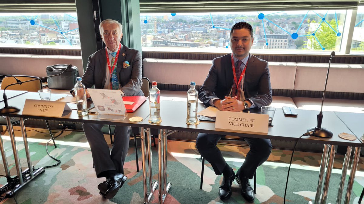 Fulvioglu's tweet image. The Shipbrokers Committe Chair and Vice-Chair