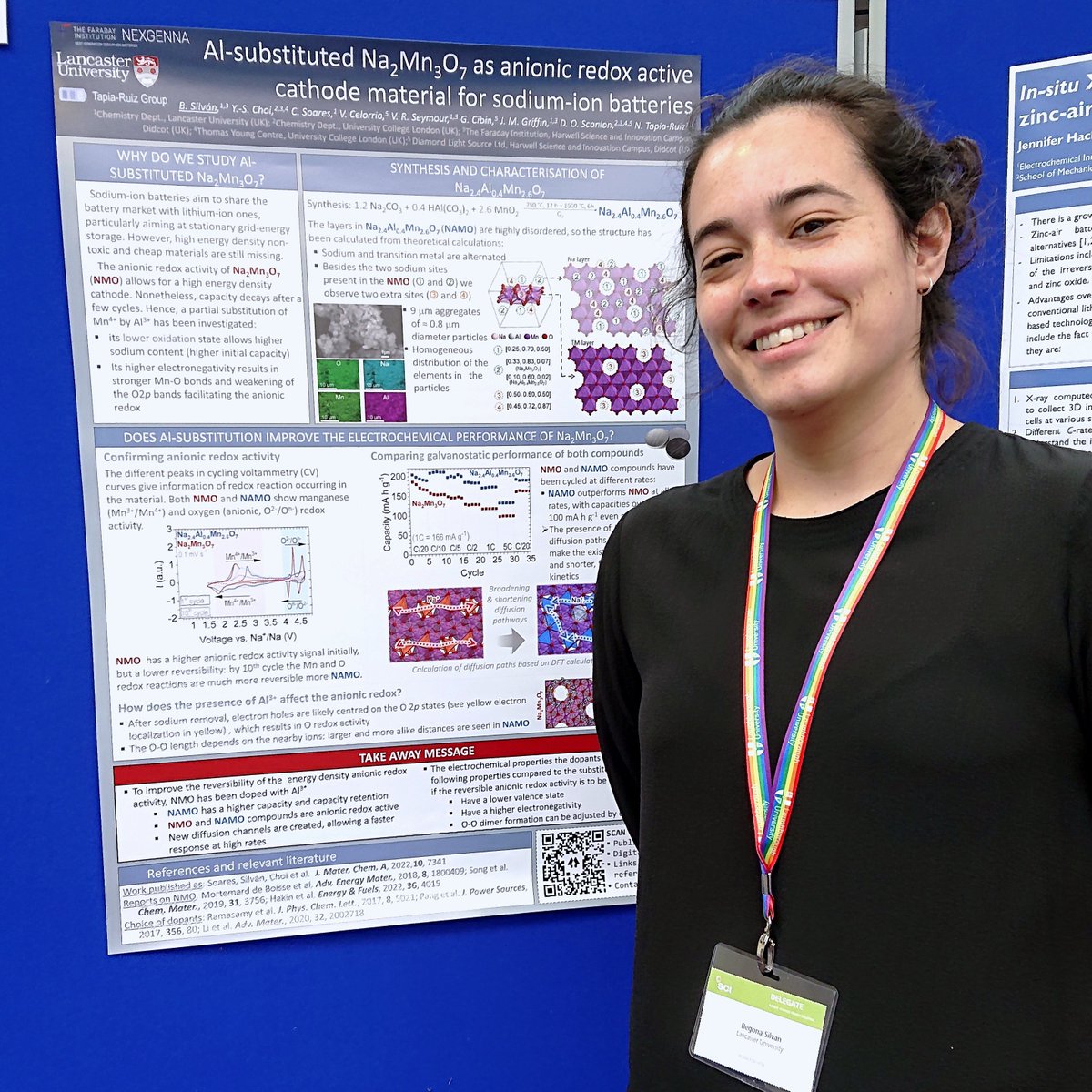 bsilvan3's tweet photo. Sharing our work on Al-substituted sodium manganese oxides at #sciepc2022 https://t.co/I0mWEhRIE2