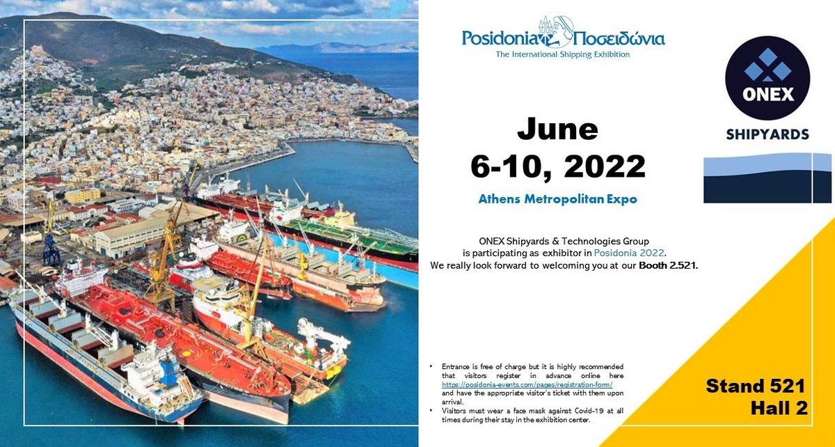 Meet us there! #Posidonia2022