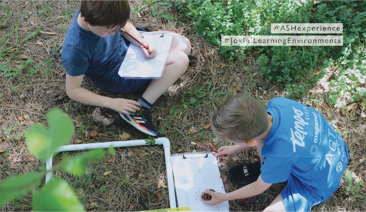 AmSchoolHague's tweet photo. “Drawing has been my favorite part. I’ve learned about plants and animals a lot. I learn better when I am around nature.” - Jules, student
#ASHexperience
#JoyfulLearningEnvironments https://t.co/pMQwwm4C3j