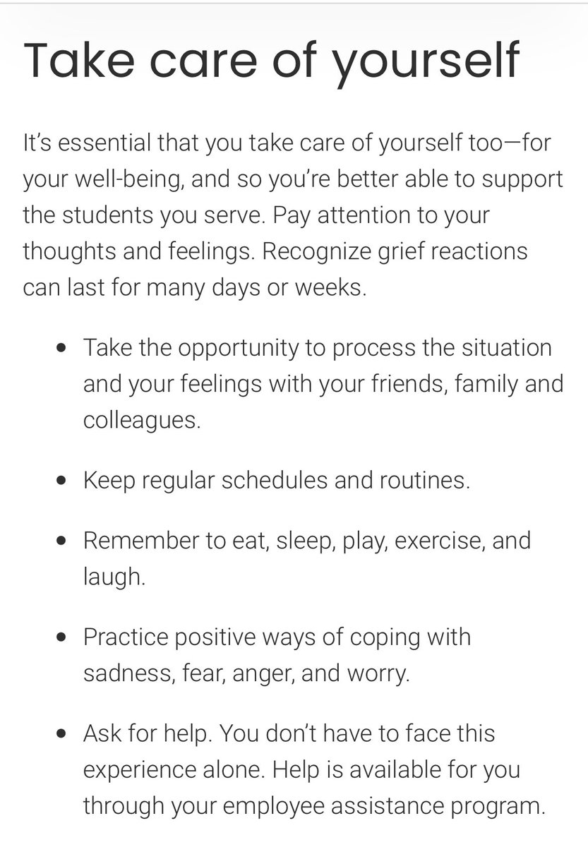 @WCDSBWellness (@wcdsbwellness) on Twitter photo We are heart-broken by the news of the tragic loss of young lives in Uvalde, Texas. <a href="/SMHO_SMSO/">School Mental Health Ontario</a> has tips to respond to our students and take care of ourselves when we’re impacted by such devastating news. <a href="/WCDSBsocialwork/">WCDSBsocialwork</a> <a href="/schreids74/">Erin Schreiter (she/her)</a> We are heart-broken by the news of the tragic loss of young lives in Uvalde, Texas. <a href="/SMHO_SMSO/">School Mental Health Ontario</a> has tips to respond to our students and take care of ourselves when we’re impacted by such devastating news. <a href="/WCDSBsocialwork/">WCDSBsocialwork</a> <a href="/schreids74/">Erin Schreiter (she/her)</a>