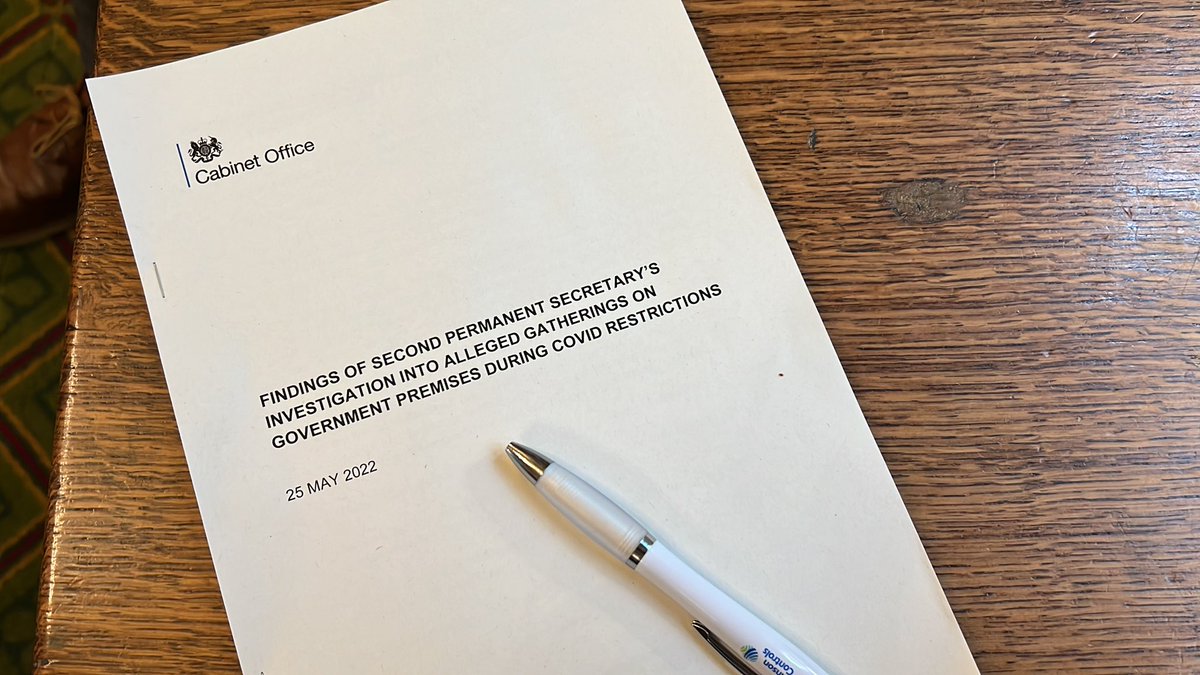LukePollard's tweet image. I’ve now read the Sue Gray report.

The PM is a liar. 

He lied to you and he lied to Parliament.

He should resign.