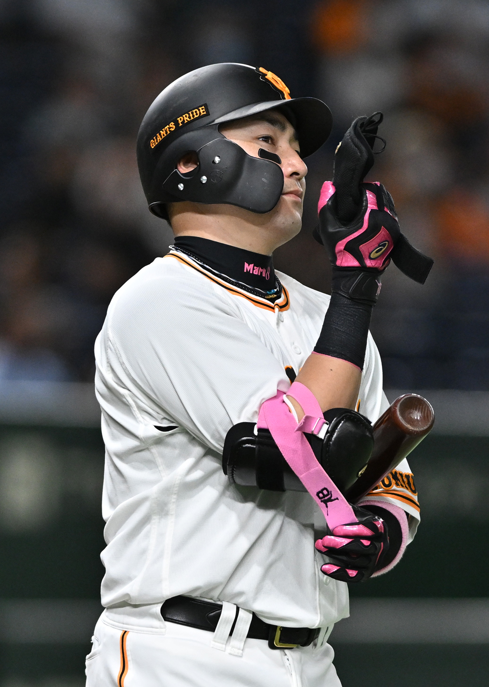 読売ジャイアンツ 丸佳浩選手支給品バッティンググローブ - アクセサリー 読売ジャイアンツ 丸佳浩選手支給品バッティンググローブ - アクセサリー