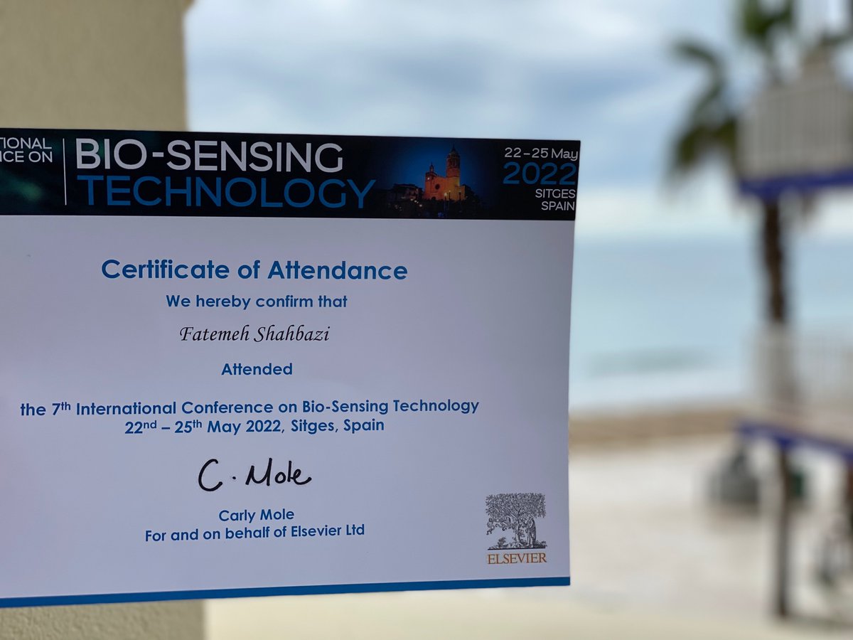 Fatemeh_ShahbaZ's tweet photo. Presenting our work* on the open source numerical platform for Biosensor Design and Optimisation at the 7th International Conference on Bio-Sensing Technology 
@ElsevierConnect

 *Dr Keshmiri, Dr Jabbari Uni of Manchester and Dr Nast Esfahani Uni of York
#CFD #STEM #BITE2022conf https://t.co/FcUDThPGI9