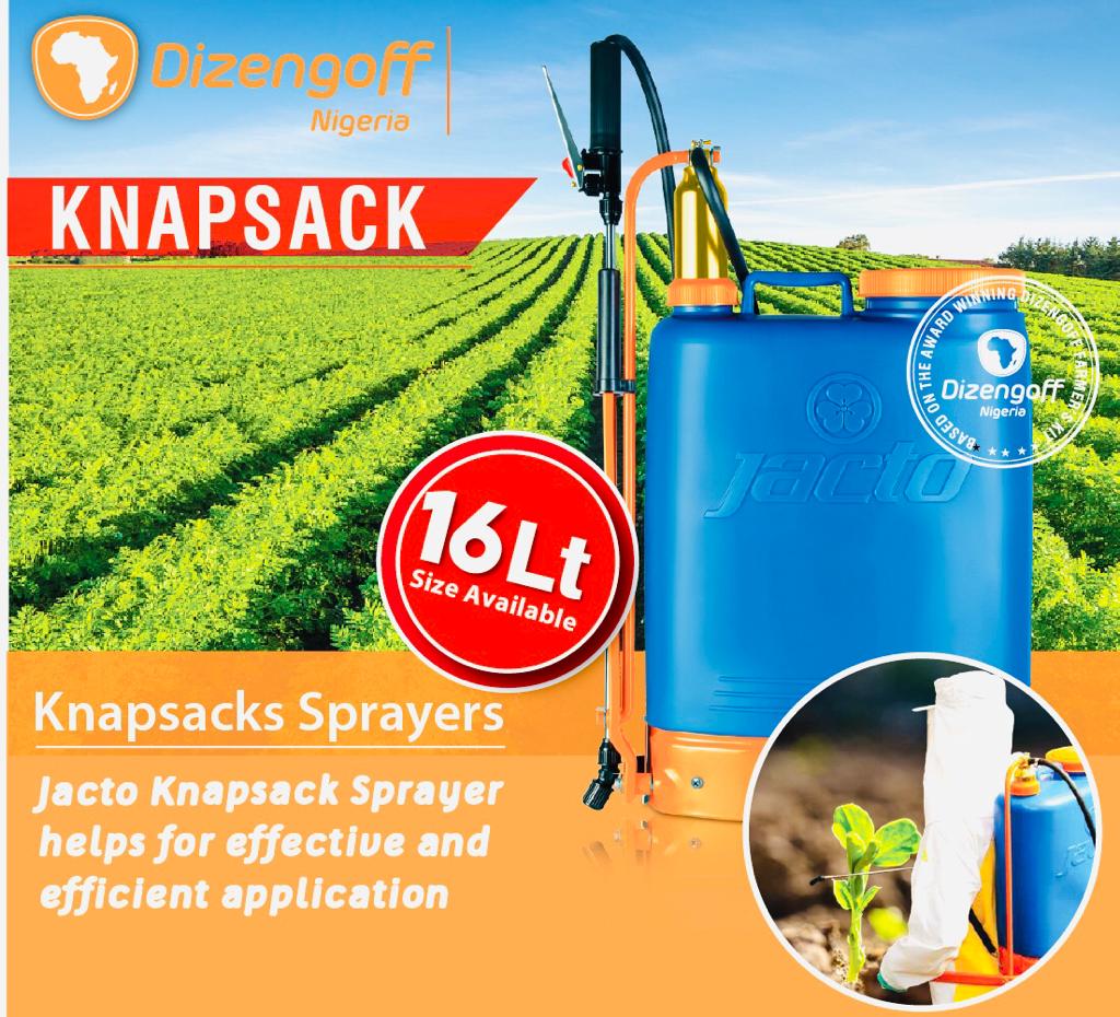 DizengoffNIG's tweet photo. #knapsacksprayer is an important farming equipment to have at the beginning of every season!
South - West:
07025516271, 07025516283, 07025516375, 07025516362
North:
07025516221, 08034023618, 08034023210
South - East:
07025516378, 08034023622
#dizengoffagric #dizengoffnig #jacto https://t.co/0Pe3gPqzOO