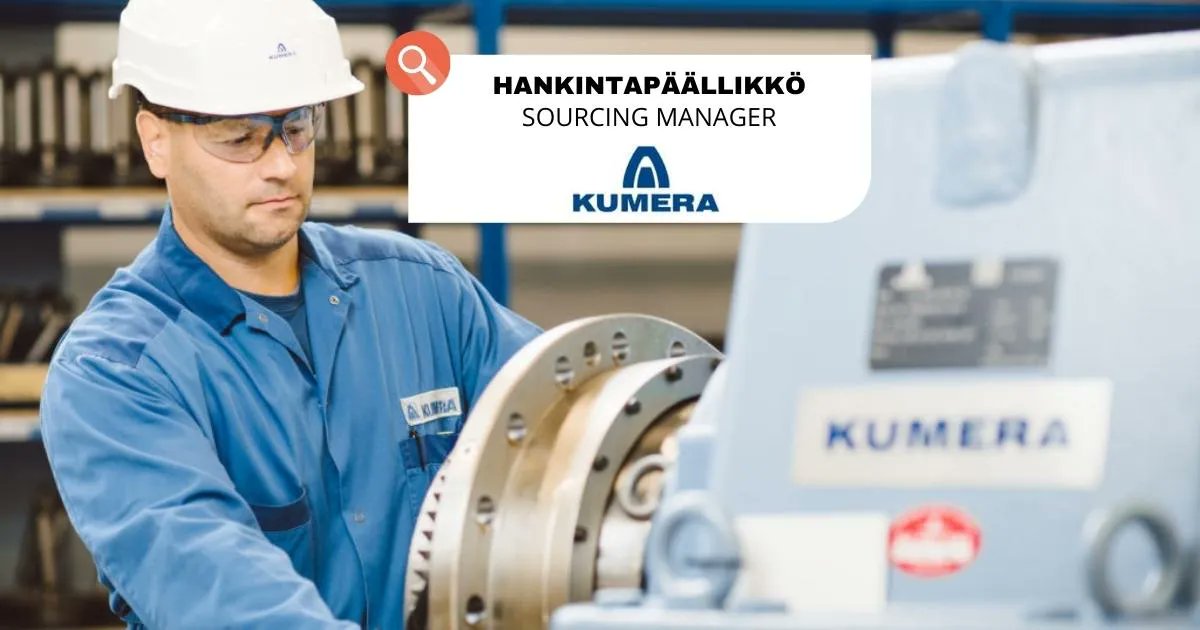 InHuntGroup's tweet photo. Haussa HANKINTAPÄÄLLIKKÖ/SOURCING MANAGER - Kumera Oy. .  Tule tekemään monipuolista työtä osaksi maailmanlaajuisesti toimivaa konsernia!
 Lue lisää yrityksestä, odotuksistamme ja hae paikka! >>https://t.co/foRA0dXGv3
#rekry #hankintapaallikko #kumera #inhuntgroup https://t.co/XMuRsNYwTP