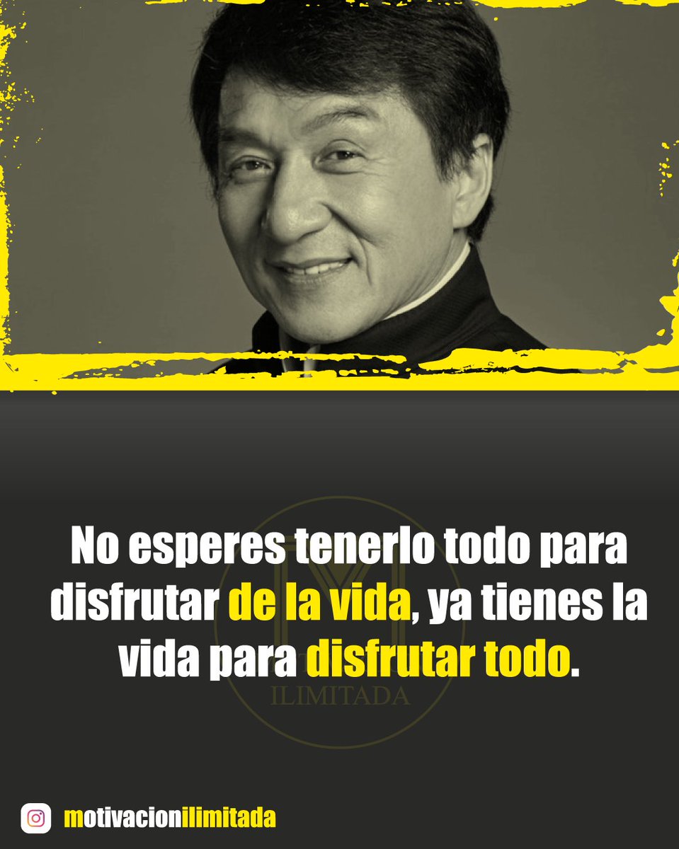 SilvaRigels's tweet photo. ✅Disfrutemos nuestra vida, es muy corta como para no hacerlo.
#motivacion #MotivationalQuotes  #coaching #quoteoftheday https://t.co/3IGOgKEcMg