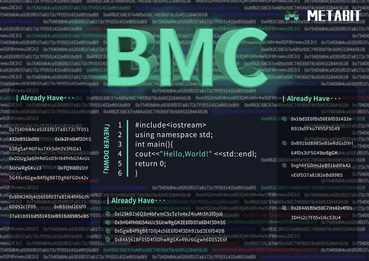 bmtcfoundation's tweet photo. ❗🔥#Airdrop attention🔥❗

KOL airdrop will end on June 1st, 2022.

800 more communities, almost 300 KOLs have joined in this activity until now.💥

1,500,000 airdrop is not much left.
There is not much time left, either. 

Join us! Hurry up!🥰

#metabit #Crypto #Blockchain https://t.co/Tz9aG8ZLj8