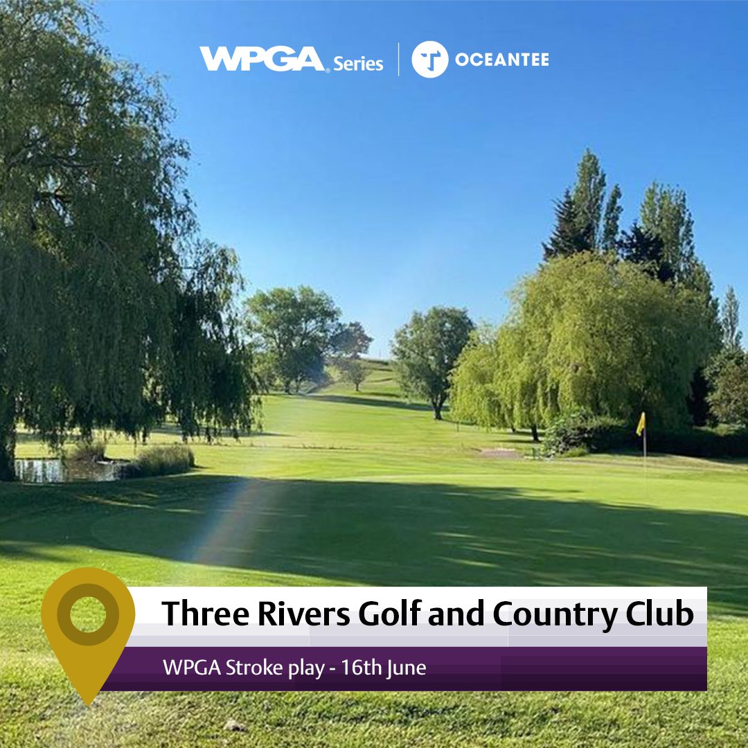 The next #OceanTeeWPGASeries event heads to @ThreeriversGCC on the 16th June 🏌️‍♀️ The home of PGA Captain @SBennettGolf ⛳

Entries close on 2nd June, sign up now! bit.ly/WPGA3Rivers