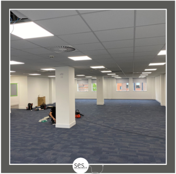 SteadElectrical's tweet photo. Complete new LED lighting upgrade to office 💡Materials supplied by @yesss_electrical ⚡️ #ledlights #officelighting #led #newlights #steadelectrical #yessselectrical https://t.co/uXv7BmpX8w