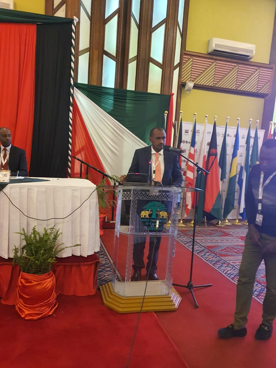 Summit Update: Hon <a href="/FrankTumwebazek/">Frank K Tumwebaze,MP: Isaiah 41: 11</a> <a href="/MAAIF_Uganda/">MAAIF 🇺🇬</a> has addressed delegates from 25 African coffee-producing countries in Kenya &amp; asked them to adopt Uganda’s successful model as a strategy for increasing production &amp; supporting a sustainable coffee value chain on the continent.