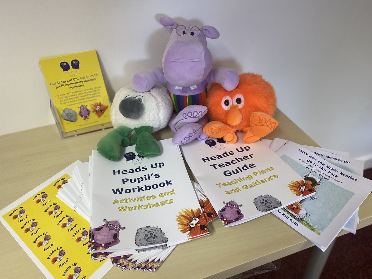 Sneak peak at our school’s mental well-being teaching packs.  Providing innovative &amp; creative teaching to KS1&amp;2 pupils around emotional literacy. Launching soon! #brainbesties #emotionalliteracy #childrensmentalhealth #phse