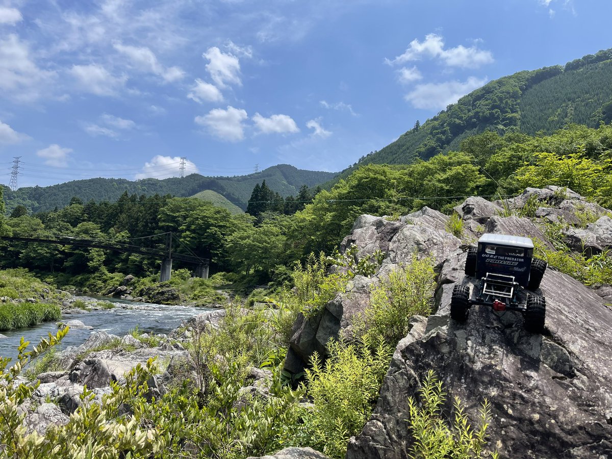 O3Sraji_ch's tweet photo. 御岳ロック！
快晴！
気持ちよかった！

Mitake Rock!
Clear skies!
It feel so good!

#mitakerock
#mitakerockclimbing 
#rcrockcrawler 
#redcatracing 
#redcatgen8v2scout 
#ugrclab 
#lowgc
#lgc
#御岳ロック https://t.co/CsNMYiSP0E