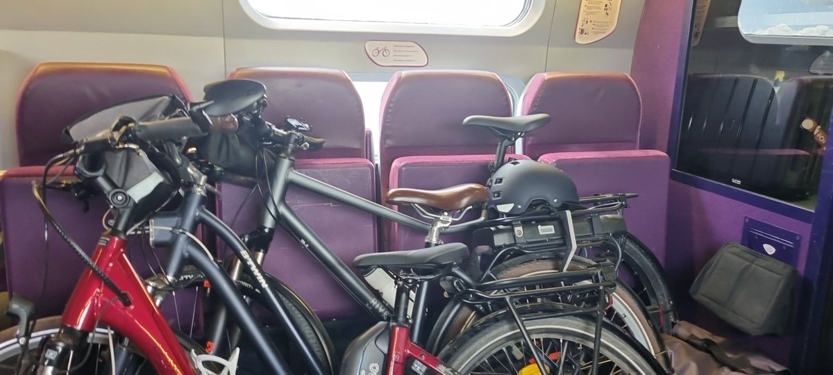 Hello <a href="/TGVINOUI/">TGV INOUI</a> . Pour quand de vrais espaces vélos dans nos TGV pour favoriser l'ecotourisme🥺?
 Ligne Paris-Strasbourg.