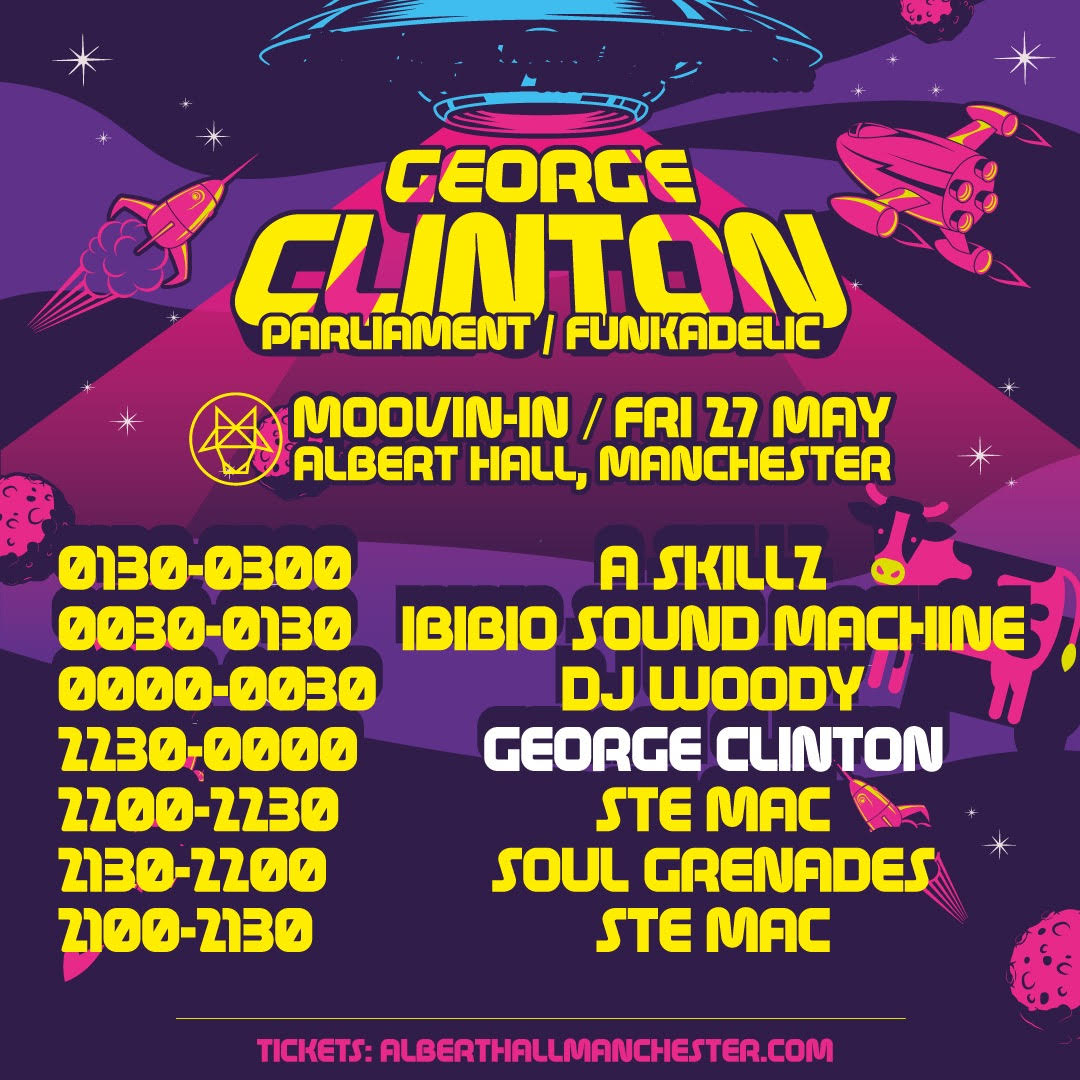 MOOVIN FESTIVAL 2024 (@moovinfestival) on Twitter photo Set Times for Fridays Moovin-In show at <a href="/Alberthallmcr/">Albert Hall</a>
Last few tickets: alberthallmanchester.com Set Times for Fridays Moovin-In show at <a href="/Alberthallmcr/">Albert Hall</a>
Last few tickets: alberthallmanchester.com
