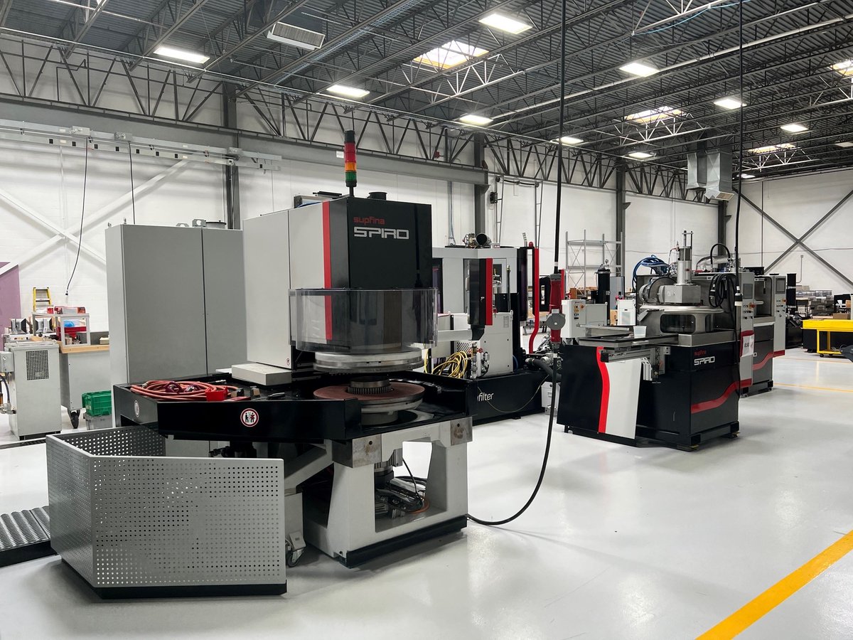 Supfina Machine Company establishes a new test center in the USA❗

Three Fine Grinding #Spiro machines are already available for tests.
We won´t give up supporting you.
We do it with pride!

We are ready to carry out trial machining.
When are you planning to visit us? 🕙