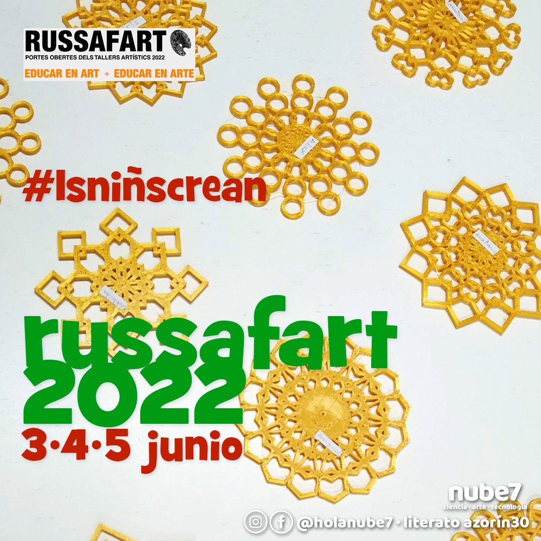 holanube7's tweet photo. #Russafart 2022 Portes Obertes, este #festival urbano dedicado al #arte y la #cultura presentará su séptima edición los días 3, 4 y 5 de junio.Esperamos que nos visitéis y descubráis #lsniñscrean https://t.co/GnXw9tG6Tv