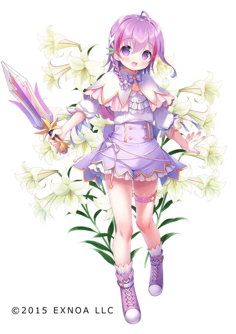 【お仕事】「FLOWER KNIGHT GIRL」にてタカサゴユリのイラストを担当しました!よろしくおねがいします!
#フラワーナイトガール  #花騎士 