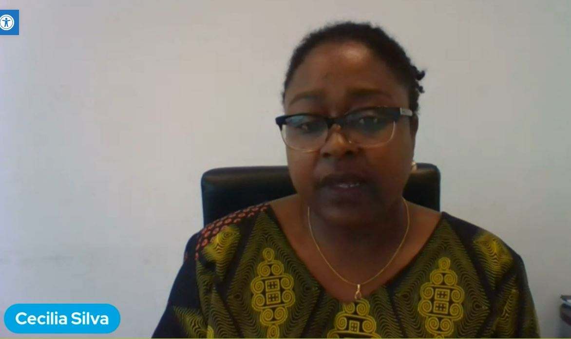 Keynote discussion from @Cecilia28128556: The #ClimateCrisis is a human crisis. It is driving displacement &amp; making life harder for those forced to leave their homes. In absence of any support they are pushed to pursue risky coping strategies that exposes them to trafficking.