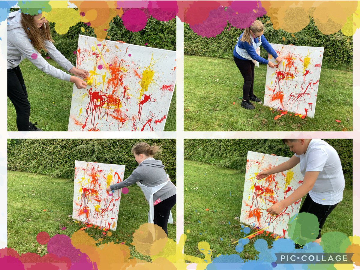 MrsWB2013's tweet photo. 6A did an amazing job (and had so much fun! 🤣) with one of their ‘Picture This!’ projects this morning! 🎨🌈⭐️⭐️⭐️ #picturethis #movementinart #bsjart #balloonart #creativity #collaboration 🎨🌈⭐️⭐️⭐️ @BramleyJunior ☀️🌈 https://t.co/Q4ODtLnNyM