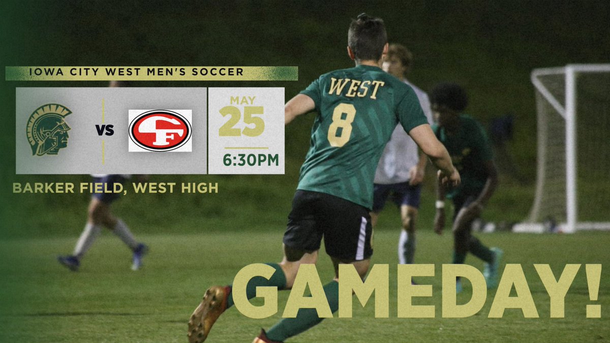 SUBSTATE FINAL GAMEDAY!
<a href="/BoysWhs/">WHS Boys Soccer</a> host <a href="/CFHSGoTigers/">CFHS Athletics and Activities</a> for a berth in the <a href="/IHSAA/">IHSAA</a> state boys soccer tournament!