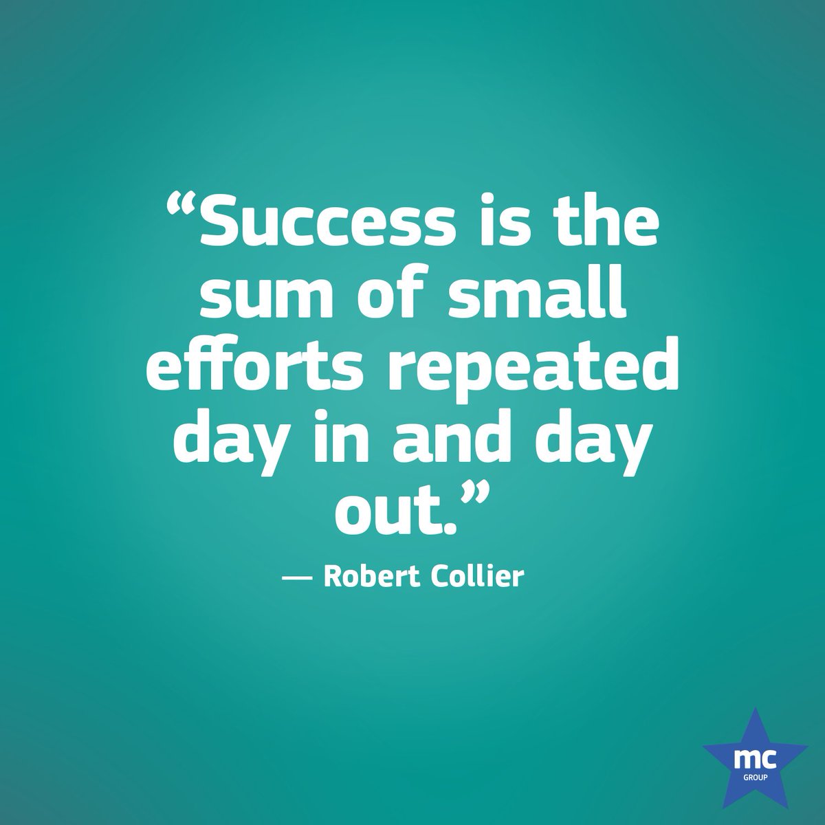 mcGroupGlobal's tweet photo. No matter how small, your efforts count! 🐜 Keep at it! 😉
#worldofideas #mcgroup #motivation #success https://t.co/zFfZfYAiM6