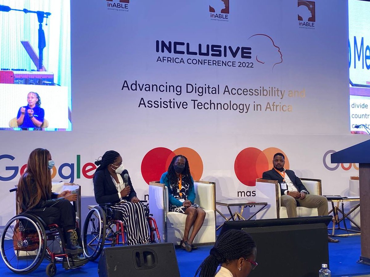 inABLEorg's tweet photo. "In Malawi, we have one organisation providing medical rehabilitation and assistive technologies to persons with disabilities. It is heavily underfunded. You can imagine all the people that they can't reach" ~ Chrissy Dumaduma, Project Officer @drag_org (Malawi)
#A11yAfrica2022 https://t.co/kOpafpnBMW